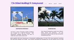 Desktop Screenshot of idoislandweddings.com